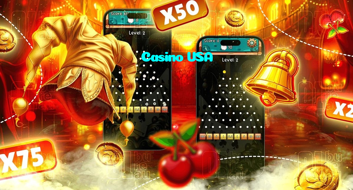 Casino USA casino presented on mobile device in Pakistan with slots and live games